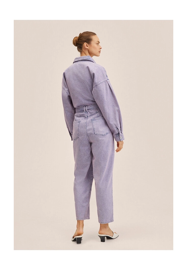Mango Belt Denim Jumpsuit 4 Mango Belt Denim Jumpsuit - Image 2