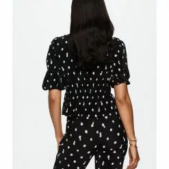 Mango Pleated Blouse With Ruffles -Mango popular store mango 5746 9838326 3