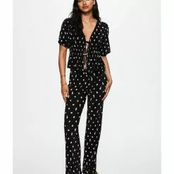 Mango Pleated Blouse With Ruffles -Mango popular store mango 5746 9838326 5