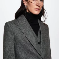 Mango Wool Suit Blazer 9 Mango Wool Suit Blazer -Mango popular store mango 5799 0632236 3