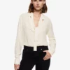 Mango Tie-Neck Blouse 1 Mango Tie-Neck Blouse -Mango popular store mango 5809 7532236 1