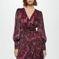 Mango Ruffle Paisley Print Dress 11 Mango Ruffle Paisley Print Dress -Mango popular store mango 5812 8732236 4