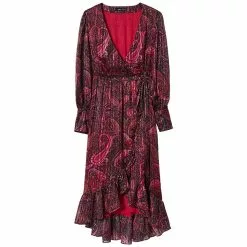 Mango Ruffle Paisley Print Dress 13 Mango Ruffle Paisley Print Dress -Mango popular store mango 5813 8732236 6