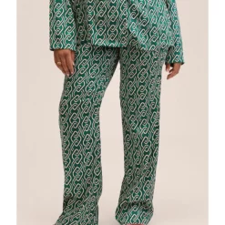 Mango Chain Print Trousers -Mango popular store mango 5816 0252016 5