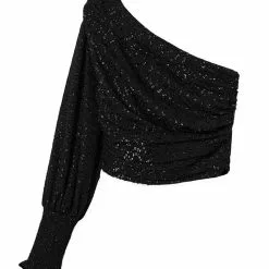 Mango Asymmetric Shiny Blouse 11 Mango Asymmetric Shiny Blouse -Mango popular store mango 5820 9432236 5