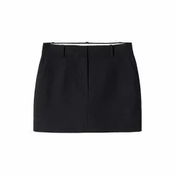 Mango Straight Wool Mini Skirt -Mango popular store mango 5870 8815146 6