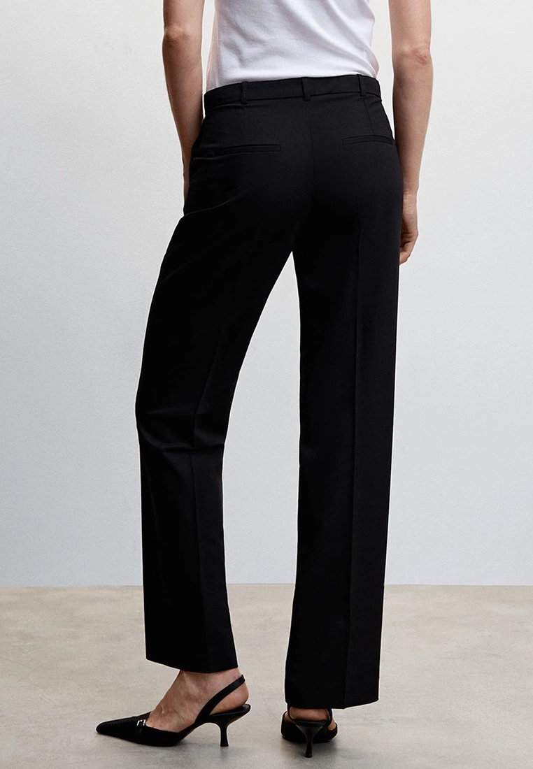 Mango Straight Suit Trousers 4 Mango Straight Suit Trousers - Image 2