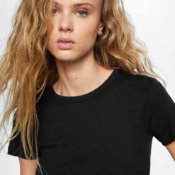 Mango Rounded Neck Cotton T-Shirt 9 Mango Rounded Neck Cotton T-Shirt -Mango popular store mango 5889 3598046 3