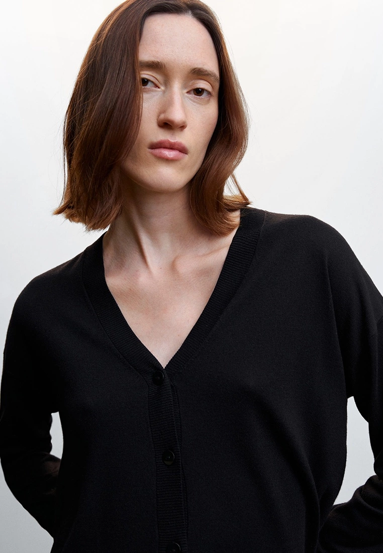 Mango Fine-Knit Cardigan 6 Mango Fine-Knit Cardigan - Image 4