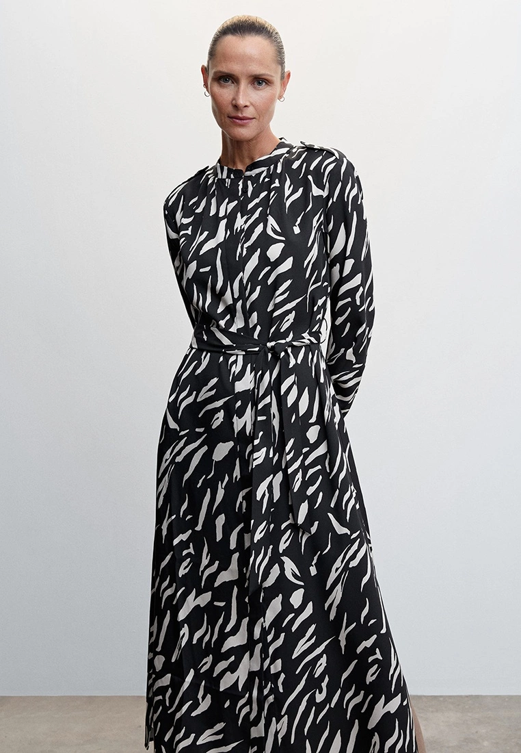 Mango Midi Printed Dress 7 Mango Midi Printed Dress - Image 5