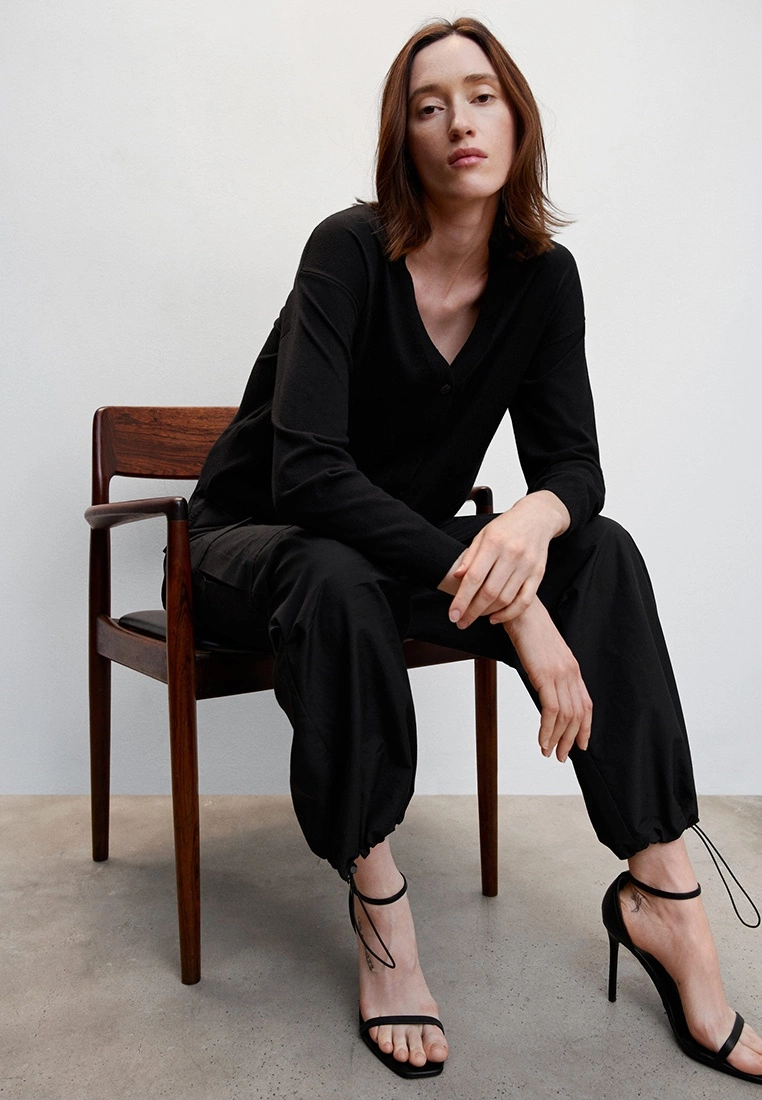 Mango Fine-Knit Cardigan 7 Mango Fine-Knit Cardigan - Image 5