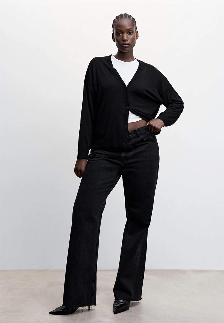 Mango Fine-Knit Cardigan 10 Mango Fine-Knit Cardigan - Image 8