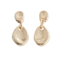 Mango Metal Pendant Earrings