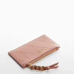 Mango Quilted Card Holder -Mango popular store mango 5920 2432536 3