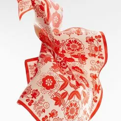 Mango Flowers Printed Scarf -Mango popular store mango 5930 7298046 2