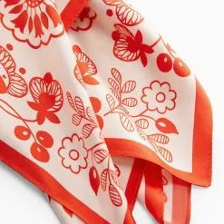 Mango Flowers Printed Scarf -Mango popular store mango 5931 7298046 5