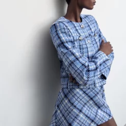 Mango Check Tweed Mini Skirt 11 Mango Check Tweed Mini Skirt -Mango popular store mango 5934 1529046 3