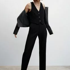 Mango Buttons Suit Waistcoat -Mango popular store mango 5945 8839046 5