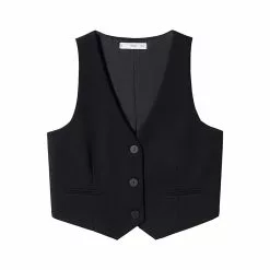 Mango Buttons Suit Waistcoat -Mango popular store mango 5946 8839046 7