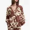 Mango Bow Printed Blouse -Mango popular store mango 5950 8125936 1