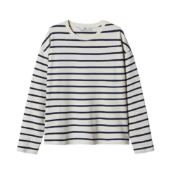 Mango Striped Cotton-Blend Sweatshirt 13 Mango Striped Cotton-Blend Sweatshirt -Mango popular store mango 5956 6839046 6