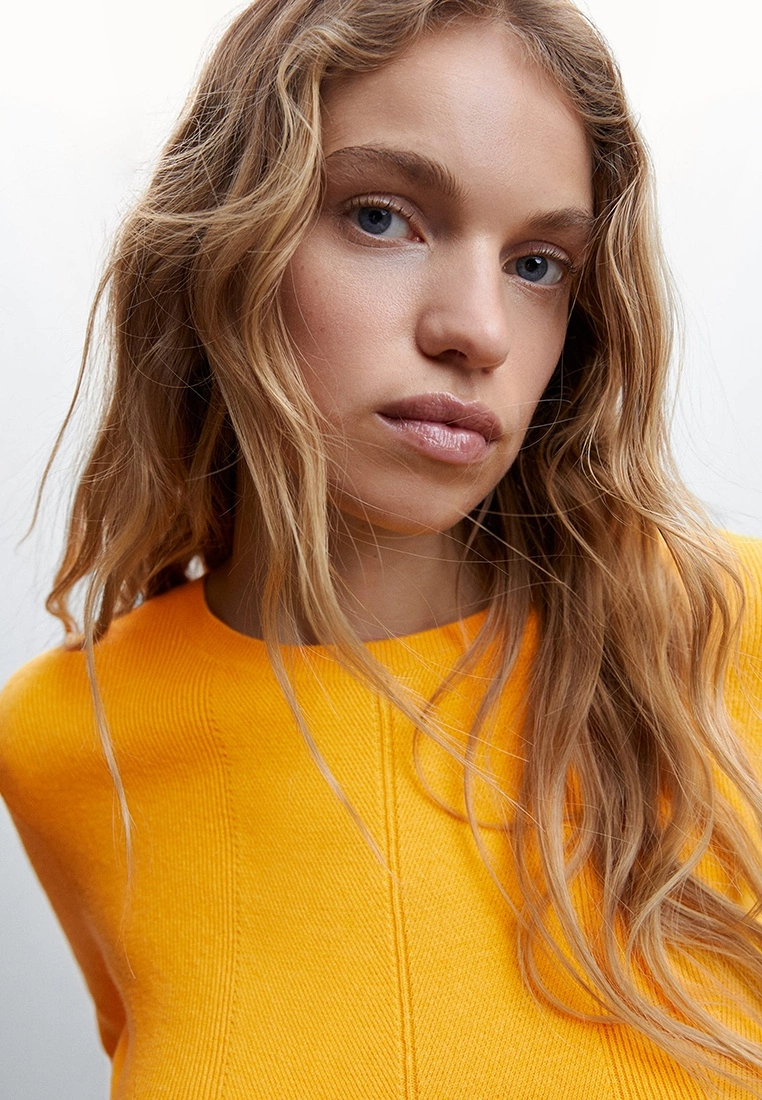 Mango Textured Round Neck Sweater 5 Mango Textured Round Neck Sweater - Image 3