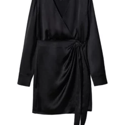 Mango Satin Tie Dress 15 Mango Satin Tie Dress -Mango popular store mango 5969 1126936 7