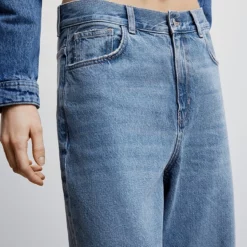 Mango High-Waist Wide Leg Jeans -Mango popular store mango 5969 1988046 3