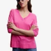 Mango V-Neck Pullover With Slits