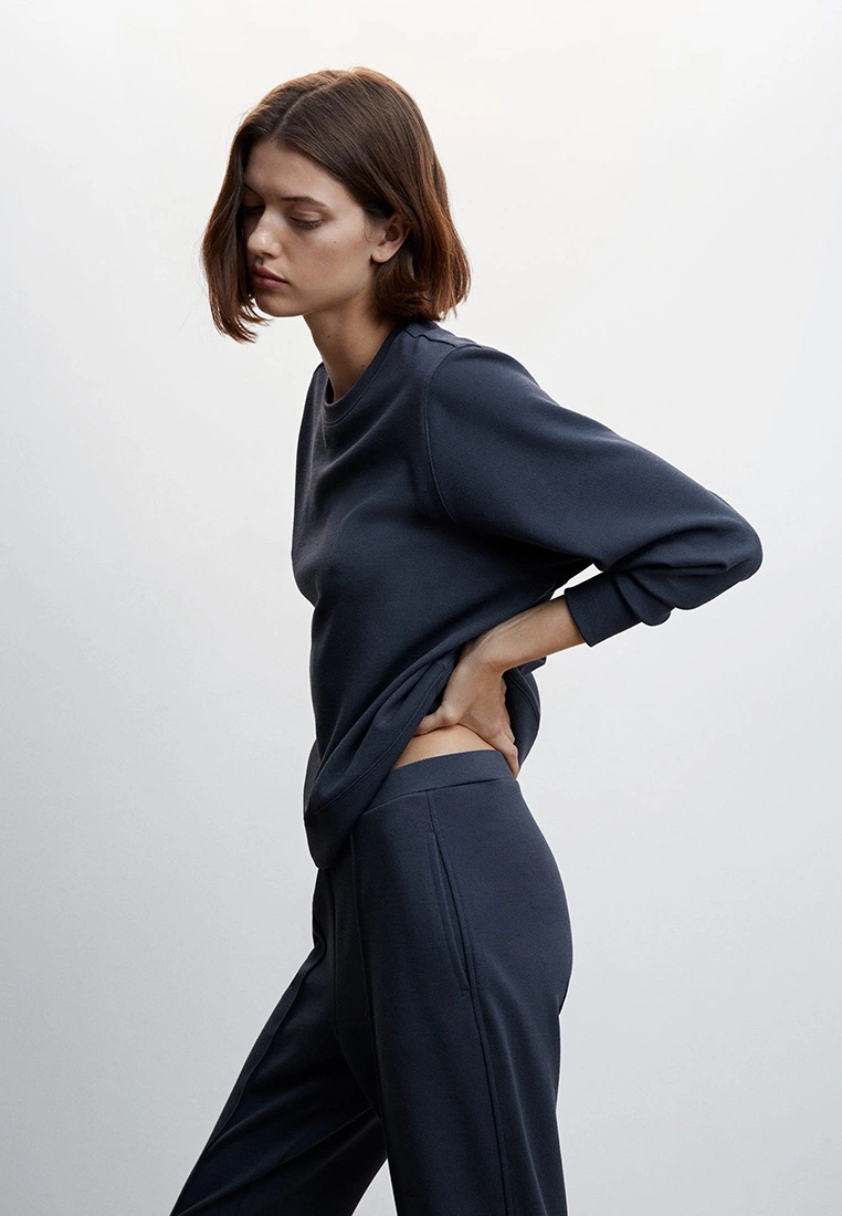 Mango Pique Jogger Pants 5 Mango Pique Jogger Pants - Image 3