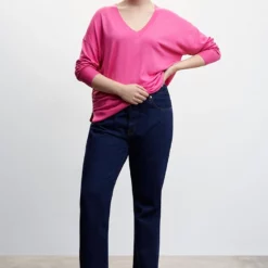 Mango V-Neck Pullover With Slits -Mango popular store mango 5973 1929046 8