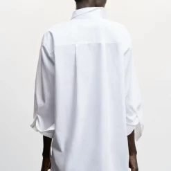 Mango Cotton Long Shirt -Mango popular store mango 5976 5225936 2