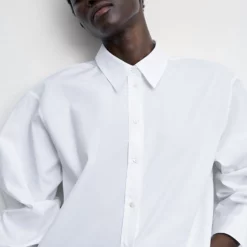 Mango Cotton Long Shirt -Mango popular store mango 5976 5225936 5