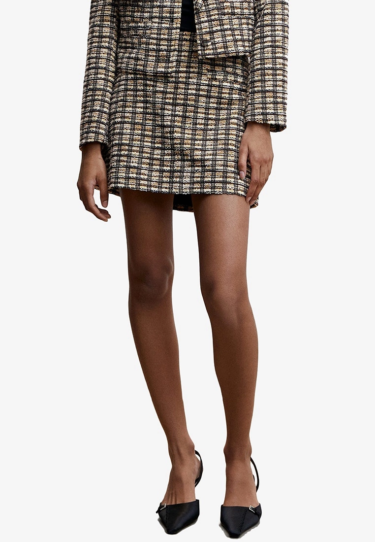Mango Tweed Mini Skirt 3 Mango Tweed Mini Skirt