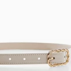 Mango Embossed Buckle Belt -Mango popular store mango 5977 0838046 4