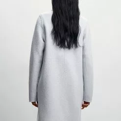 Mango Buttoned Wool Coat -Mango popular store mango 5980 4729046 2