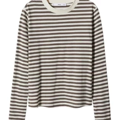 Mango Striped 100% Cotton T-Shirt 17 Mango Striped 100% Cotton T-Shirt -Mango popular store mango 5982 2048046 8