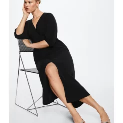 Mango Buttoned Midi Dress -Mango popular store mango 5986 2097526 8