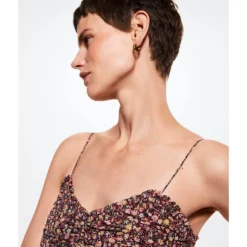 Mango Lurex Floral Dress 11 Mango Lurex Floral Dress -Mango popular store mango 6002 9748526 4