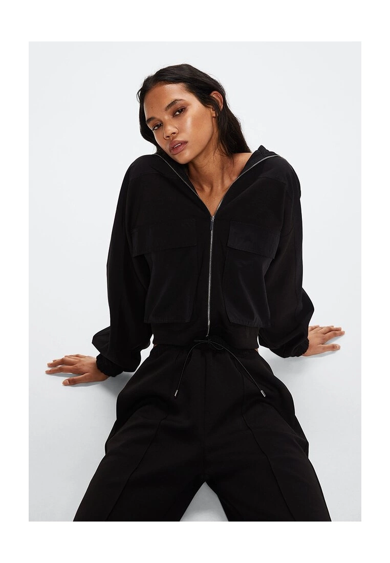 Mango Oversized Hoodie With Pockets 6 Mango Oversized Hoodie With Pockets - Image 4