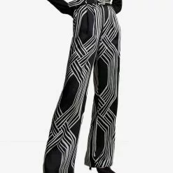 Mango Printed Culotte Trousers