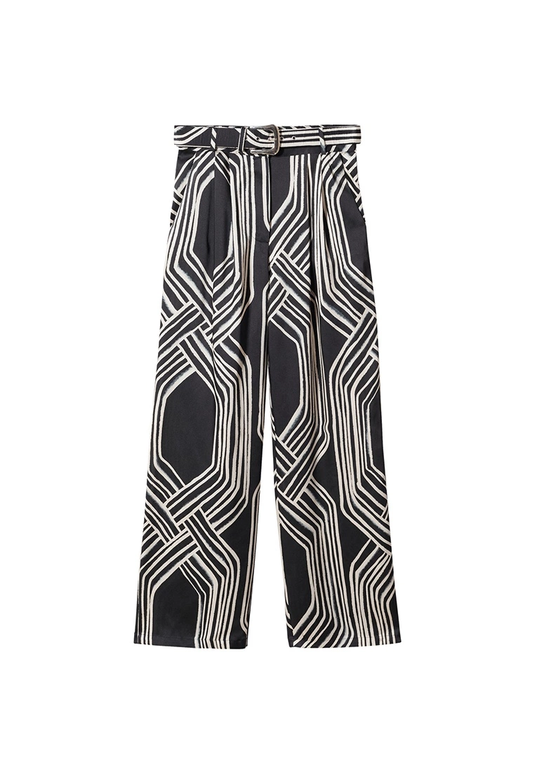 Mango Printed Culotte Trousers 9 Mango Printed Culotte Trousers - Image 7
