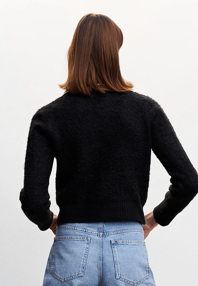 Mango Contrast Trims Cardigan 4 Mango Contrast Trims Cardigan - Image 2