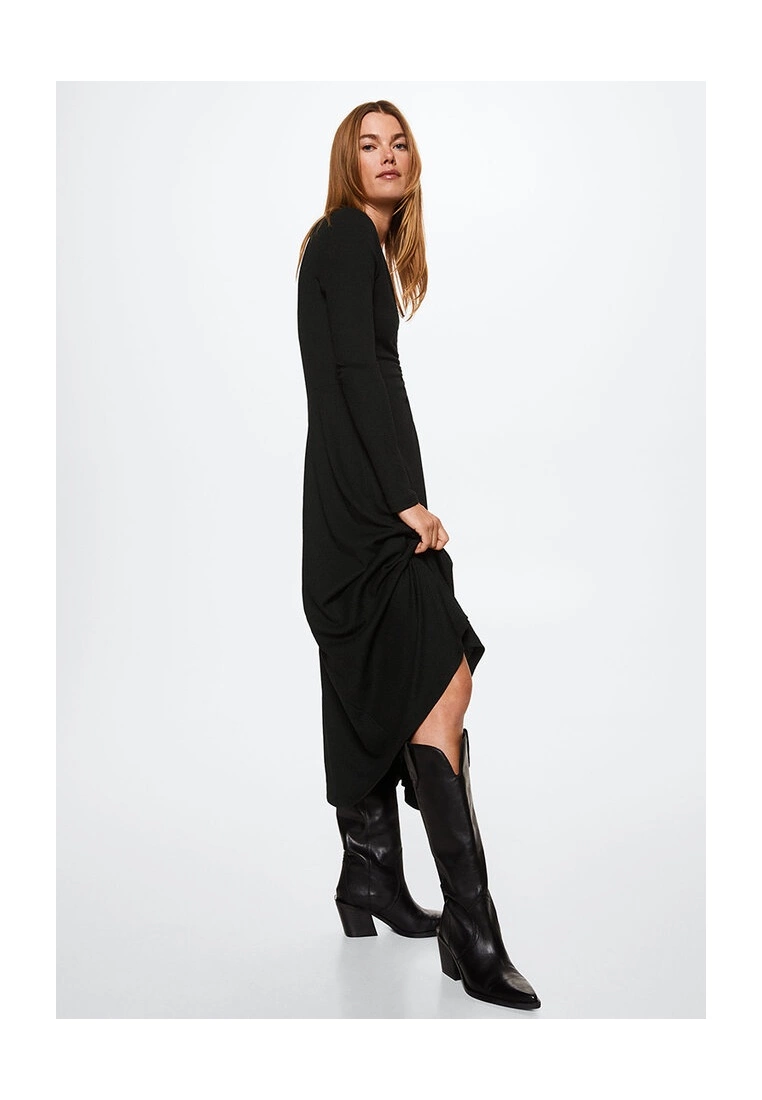 Mango Ruched Detail Dress 8 Mango Ruched Detail Dress - Image 6