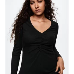 Mango Ruched Detail Dress 16 Mango Ruched Detail Dress -Mango popular store mango 6041 8848526 7