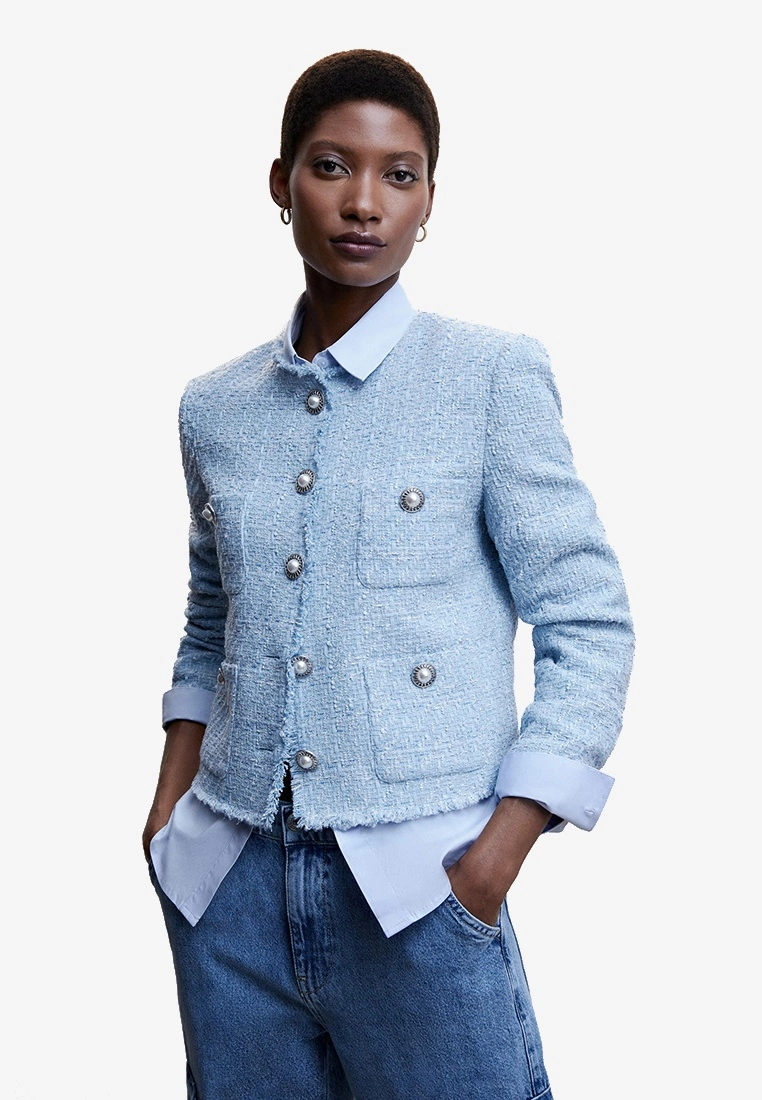 Mango Pocket Tweed Jacket 3 Mango Pocket Tweed Jacket