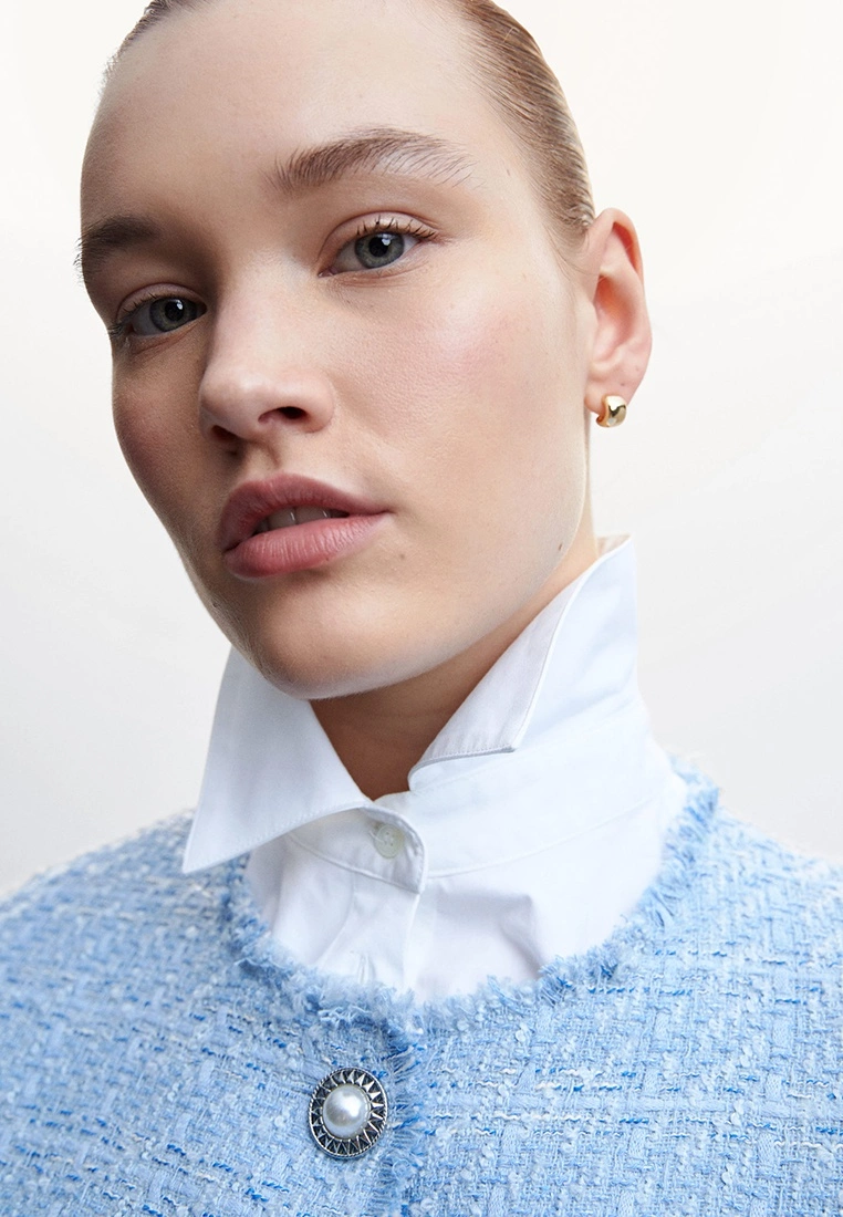 Mango Pocket Tweed Jacket 9 Mango Pocket Tweed Jacket - Image 7