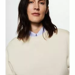 Mango Ribbed Endings Sweatshirt 9 Mango Ribbed Endings Sweatshirt -Mango popular store mango 6047 5340826 3