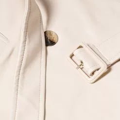 Mango Leather-Effect Trench Coat -Mango popular store mango 6054 4058046 6