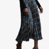 Mango Geometric Print Pleated Skirt 2 Mango Geometric Print Pleated Skirt -Mango popular store mango 6055 3039046 1